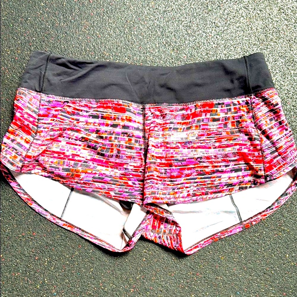 Lululemon Speed Up LR Short 2.5” Multicolor